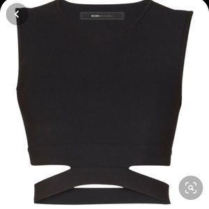 SELLING BCBG MAXAZRIA CLARISSA CUT-OUT CROP TOP